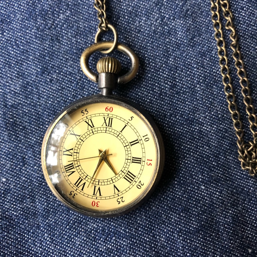 Pocket Watch Necklace